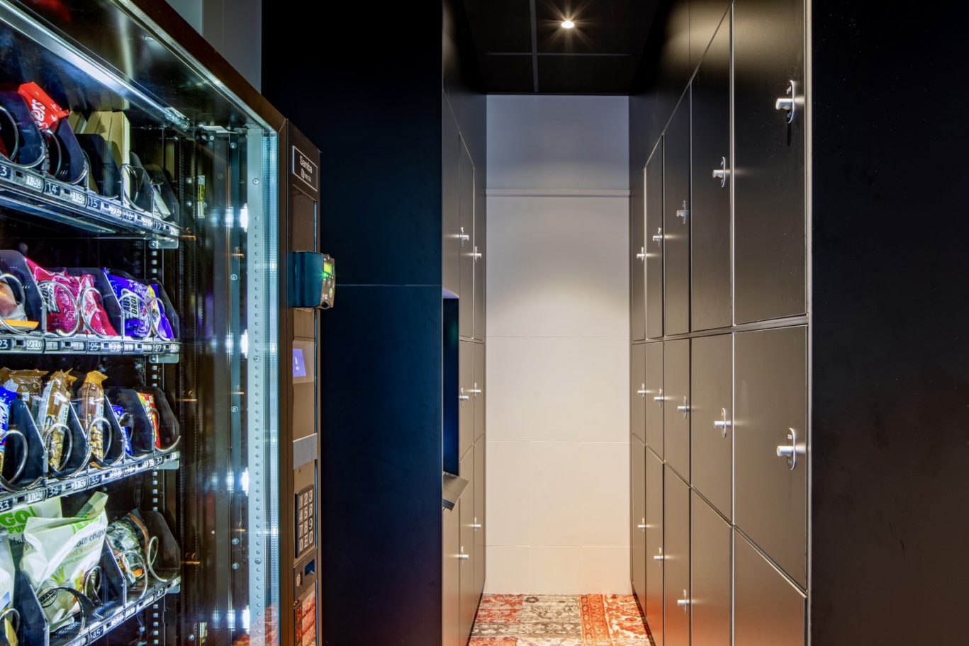 bunk amsterdam lockers vending machines