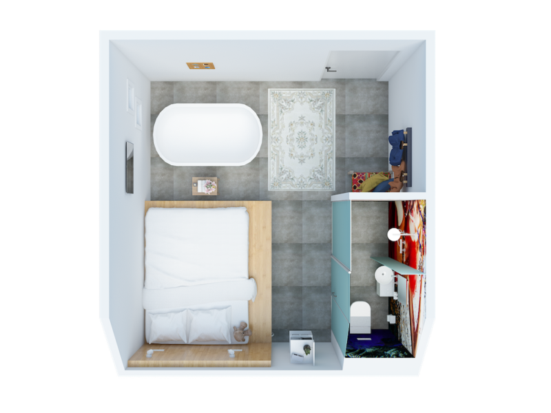 bunk amsterdam most epic bath render