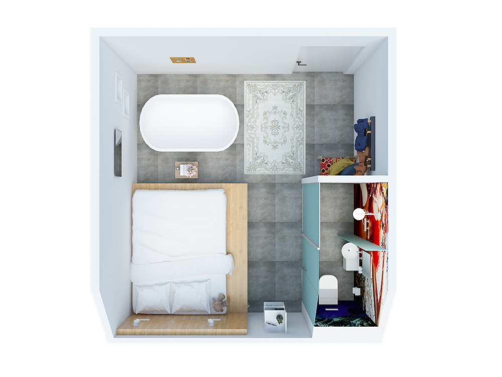 bunk amsterdam most epic bath render