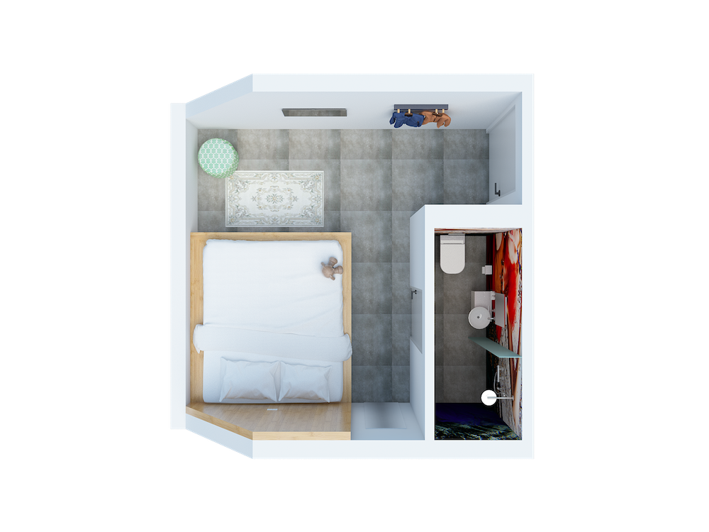 bunk utrecht epic room render